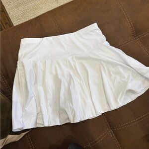 White Tennis Skort